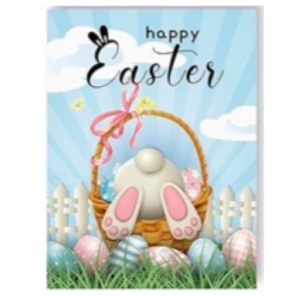 Easter Bunny Diamond Painting Kit 30x40 DIY Craft Pastel Spring Decor